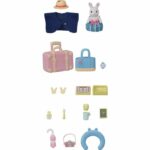 The snow rabbit mother and her weekend suitcase - Sylvanian Families - 5641 - From 3 years old - Image 2