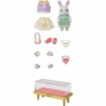 Sylvanian Families - The Snow Bunny Fashion Suitcase and Big Sister - Image 2