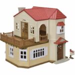 Miniature figurines - SYLVANIAN FAMILIES - 5708 - The big lit house and its secret room - Image 4