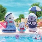 Articulated Family - SYLVANIAN FAMILIES - Seal Family - 4 Characters and Beach Accessories - Image 6