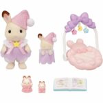 Chocolate Rabbit Sisters Bedtime - SYLVANIAN FAMILIES - 5806 - Image 4