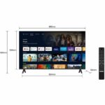 TCL 40FHD7900 - LED TV 40 (100 cm) - Full HD 1920x1080 - HDR10 - Android connected TV - 2xHDMI 1.4 - WiFi - Image 3
