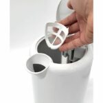 Electric kettle - TERRAILLON  15351 DIAMANT White  1.5L - 2200W - 360° swivel base - Diamond effect embossed base - Image 4