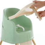 YOUPLA Thermobaby - Green Céladon Green High Chair - Made in France - Image 3