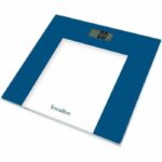 Personal scale - TERRAILLON - TP1000 - electronic - Blue - Capacity 150 Kg - Glass tray - 30x30 cm
