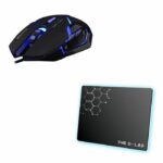 THE G-LAB COMBO ARGON Keyboard FR Backlit Performance + Mouse Coating Soft-Touch + Helmet KORP 100 + Non-Slip Mat - Image 4