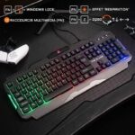 THE G-LAB COMBO HELIUM Keyboard FR Backlit Performance + Comfort Mouse + In-Ear Headphones + Non-Slip Mat - Image 2