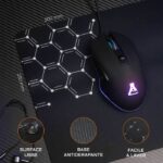THE G-LAB COMBO HELIUM Keyboard FR Backlit Performance + Comfort Mouse + In-Ear Headphones + Non-Slip Mat - Image 5