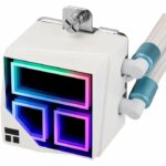Watercooling AIO - THERMALRIGHT - Frozen Infinity 240 - White - 2x120mm ARGB fans - Intel and AMD compatibility - Image 2