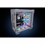 PC case fan - THERMALTAKE - SWAFAN EX12 ARGB Sync - White - 3x120mm A-RGB - 56.26-57.11CFM - Image 2