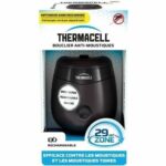 Mosquito Repellent Shield - THERMACELL - Diffuser - Rechargeable - Black