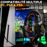 Wired Gaming Headset - The G-Lab - KORP COBALT 7.1 - 7.1 Surround Sound - USB - RGB - Image 6