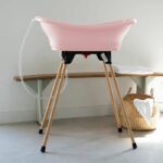 THERMOBABY TUB KIT VASCO Powder pink: bathtub + feet + drain hose - Image 4