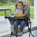 Suction plate - THERMOBABY - Silicone - Honey Yellow - Compartmentalized and non-slip - Image 3
