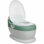 Mini toilet - THERMOBABY - Sage Green - Comfortable with flushing sound - Image 6