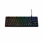 Gaming Keyboard - The G-Lab - KEYZ PLATI. TKL - TKL Format - Mechanical (Red Switch) - Low Profile - RGB - Black - Image 3
