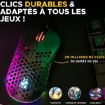 Wired Gaming Mouse - The G-Lab - KULT-OXYGEN - RGB - 12800 DPI - Black - Image 3