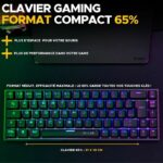 Gaming Keyboard - The G-Lab - KEYZ TITAN - Mechanical (Red Switch) - Wired - RGB - Black - Image 5