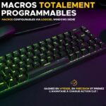 Triple Mode Gaming Keyboard - The G-Lab - KEYZ TITAN - Mechanical (Red Switch) - Wireless - RGB - Image 4