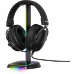 Gaming headset stand - The G-Lab - K-STAND-NEON RGB - USB/USB-C HUB - Wired - RGB lighting - Black - Image 5