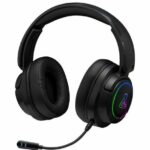 Wireless Gaming Headset - The G-Lab - KORP IRIDIUM - Microphone - RGB - PC/PS4/Xbox One - Black