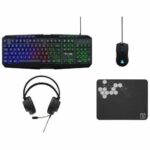4 in 1 Gamer Pack - The G-Lab - COMBO NATRIUM - Wired Mouse - Wired Keyboard - Wired Headset - Mouse Pad – Bild 2