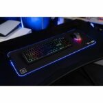 Mouse Pad - XXL - The G-Lab - PAD RUBIDIUM - RGB USB - 800x300x3mm - Black - Image 3