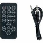 Speaker Tower - THOMSON - Black/Wood - Bluetooth/CD/USB/SD, 60W, FM Radio, Remote Control, 230V Power Supply - Image 6