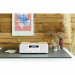 Thomson MIC201IBT Micro HiFi System - Bluetooth - Radio - CD - MP3 - USB - White + Induction - Image 2