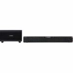 THOMSON SB60BTS - Wireless soundbar with subwoofer - Bluetooth 5.0 - Stereo system - 60W - Wall mount - Black