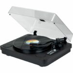 Bluetooth vinyl turntable - THOMSON - TT650BT - USB recording - 2 speakers - Black - Image 3