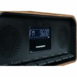 Bluetooth Alarm Clock Radio - THOMSON - Vintage Cosy - 30W, FM Radio, Dual Alarm, LCD Screen, USB-C Charger, 230V Power Supply - Image 4