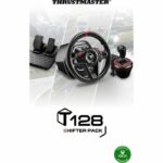 Gaming steering wheel - THRUSTMASTER - T128 X SHIFTER PACK - For Xbox Series XS Xbox One and PC - Black and Red - Image 3