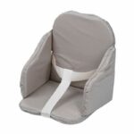 TINEO PVC Chair Cushion with Straps - Gray
