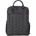 Diaper bag - TINEO - Backpack shape - Quilted - Black