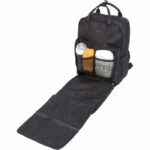 Diaper bag - TINEO - Backpack shape - Quilted - Black - Image 5