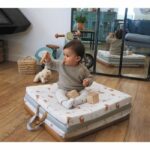 Malin Tineo Little Farmer - Multifunction 3 in 1 and scalable carpets - play mat or awakening carpet - 120x120 cm - Image 6