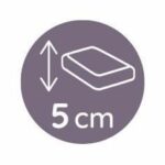 Tineo Crib mattress 80x40x5 cm - Image 6