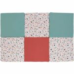 Maxi Malin play mat - TINEO - 5-in-1 evolving mat - 180 x 120 cm - Geometric / Funny animals