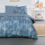 Bedding set - TODAY - Sunshine - 12.15 floral print - 2 people - 220 x 240 cm - 100% Cotton 57 threads