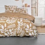 Bedding set - TODAY - Sunshine - 12.14 floral print - 2 people - 220 x 240 cm - 100% Cotton 57 threads