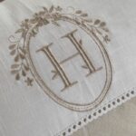 Cushion - TODAY - CHARME - Printed x Chambray x Berenice Embroidery - 30 x 50 cm - Image 2
