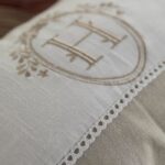 Cushion - TODAY - CHARME - Printed x Chambray x Berenice Embroidery - 30 x 50 cm - Image 3