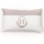 Cushion - TODAY - CHARME - Printed x Chambray x Berenice Embroidery - 30 x 50 cm - Image 4