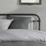 Duvet cover - TODAY - CHARME - 57 thread count cotton - Light grey x Dune Constance - 260 x 240 cm - Image 2
