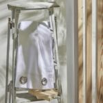 Voile curtain – TODAY – CHARME – chalk slub eyelets – 140 x 240 cm