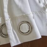 Voile curtain - TODAY - CHARME - chalk slub eyelets - 140 x 240 cm - Image 3
