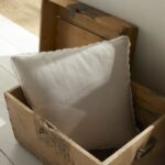 Cushion - TODAY - CHARME - Chambray x Dentelle Berenice - 40 x 40 cm