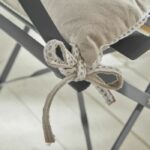 Quilted seat - TODAY - CHARME - Chambray x Petite Broderie Berenice - 40 x 40 cm - Image 3