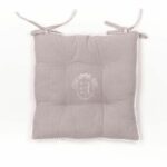 Quilted seat - TODAY - CHARME - Chambray x Petite Broderie Berenice - 40 x 40 cm - Image 4